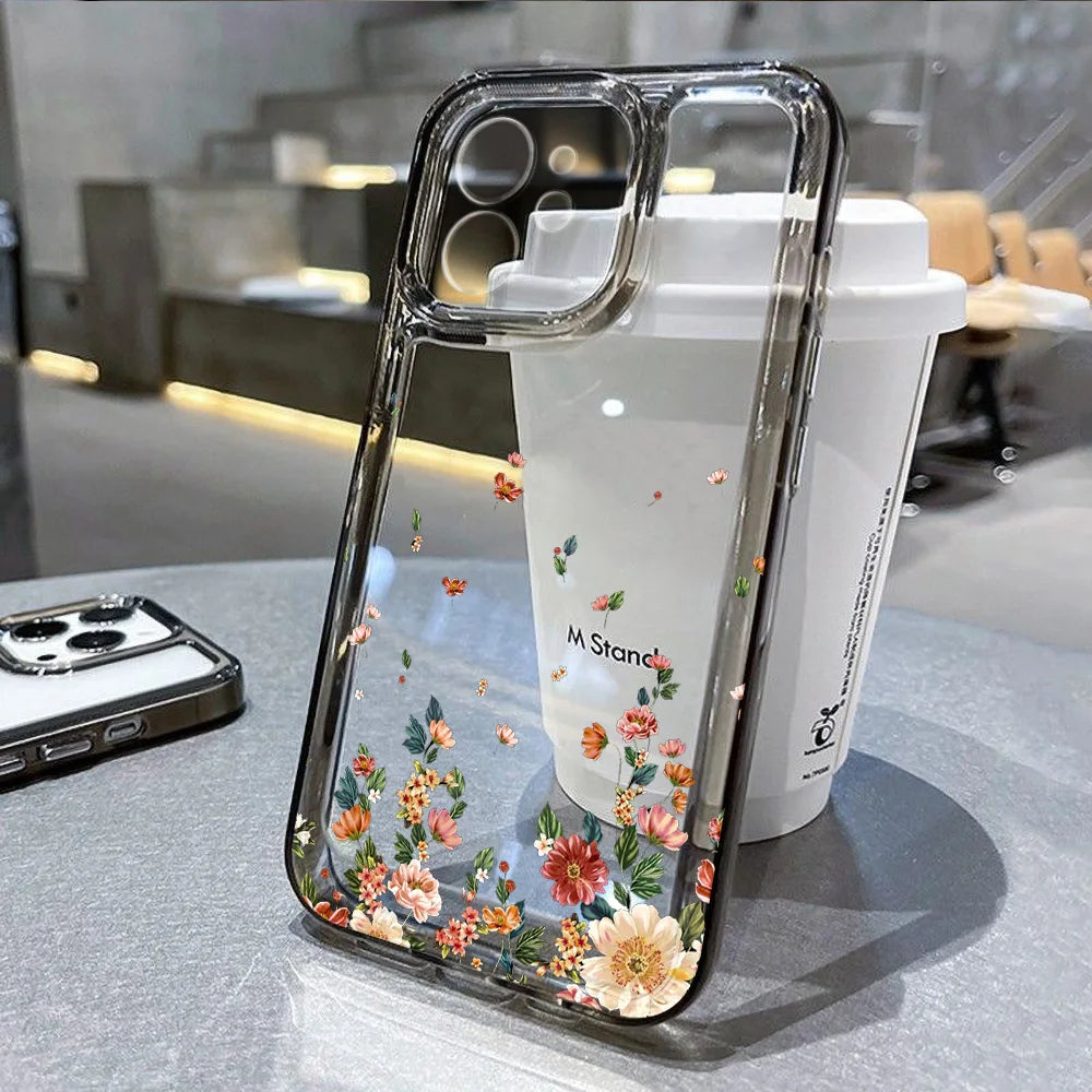 Flower Phone Case For iPhone
