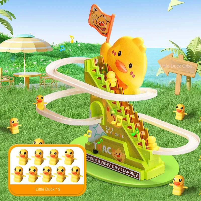 Stair Climbing Ducks Toy