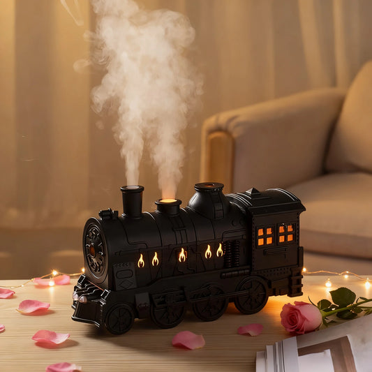 Train-Shaped Aroma Diffuser with Ambient Lights