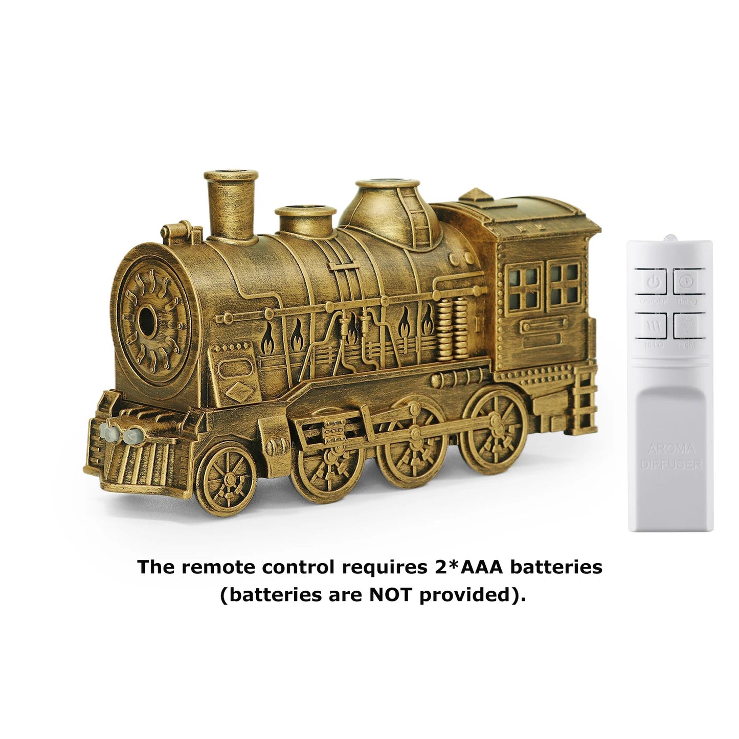 Train-Shaped Aroma Diffuser with Ambient Lights