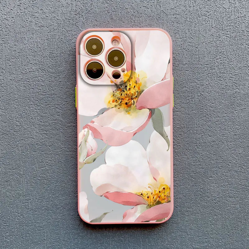 Vintage Flower Phone Case For iPhone