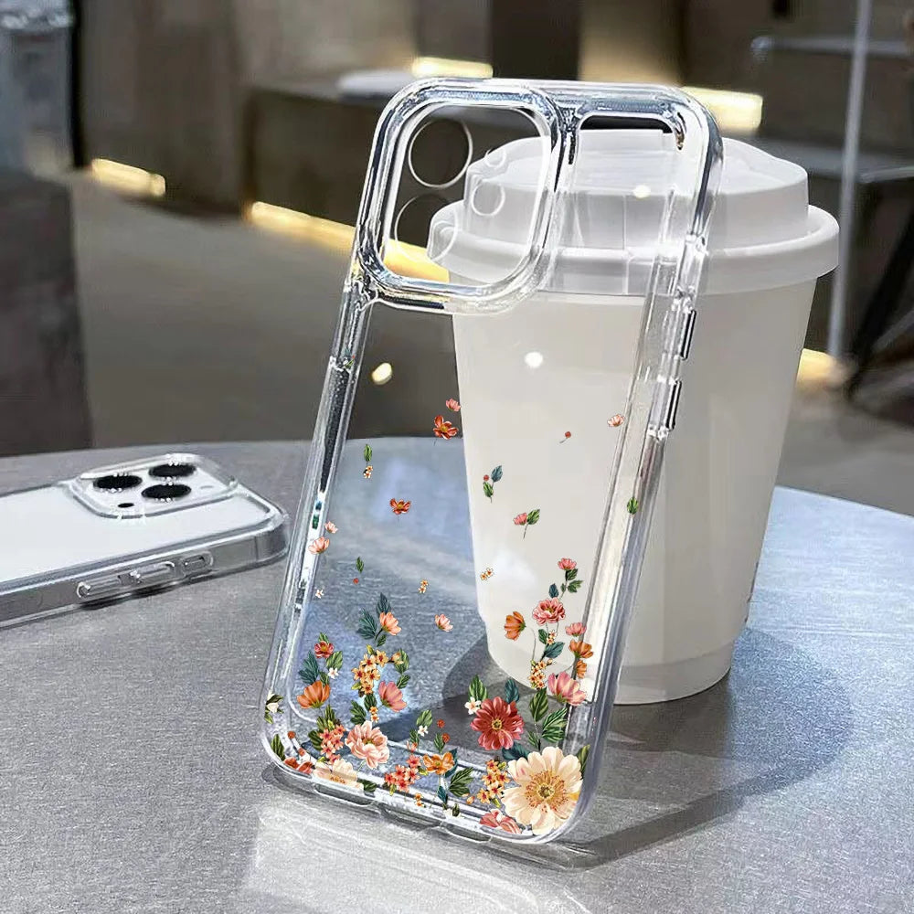 Flower Phone Case For iPhone