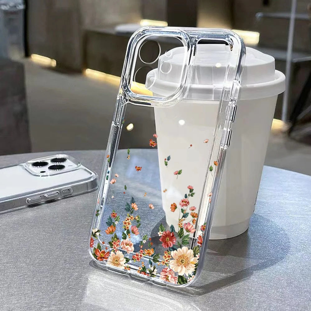 Flower Phone Case For iPhone