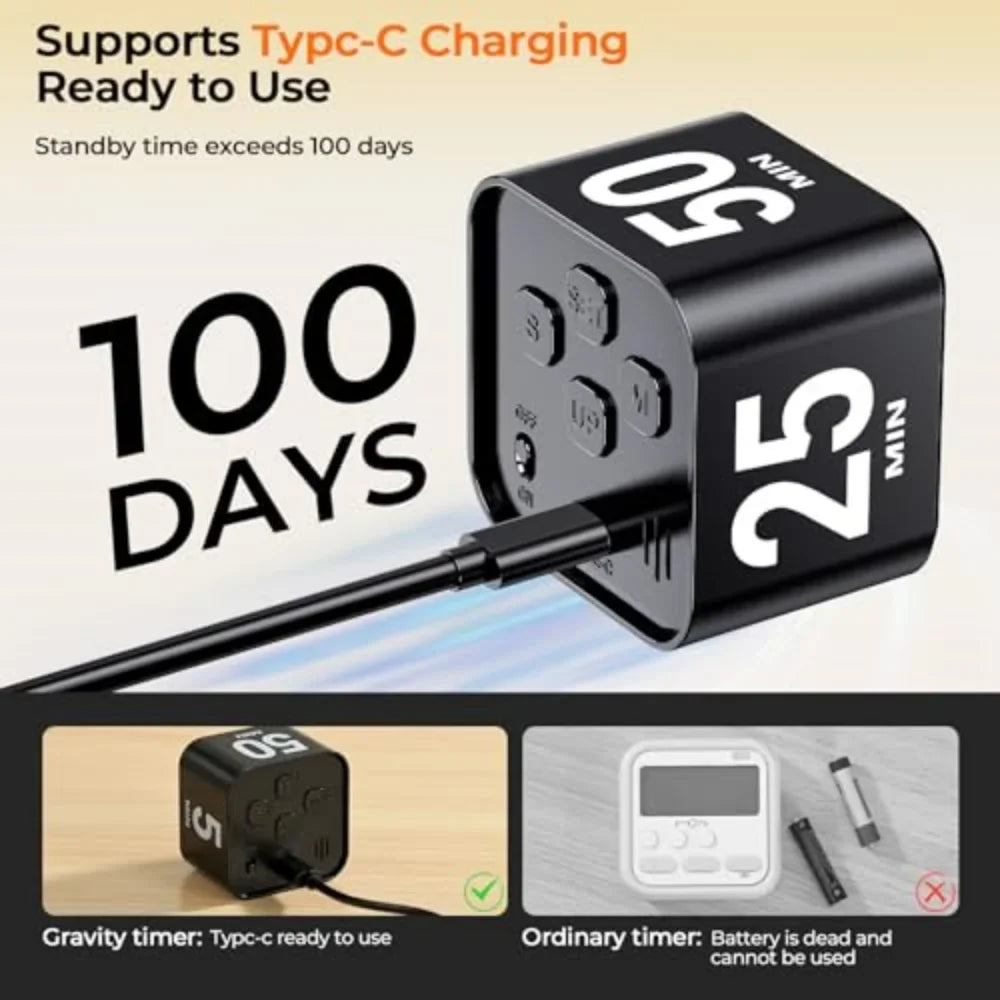 Flip Timer cube