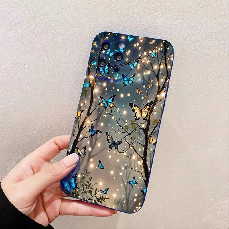 Dreamy Fantasy Butterfly Pattern Phone Case for iPhone