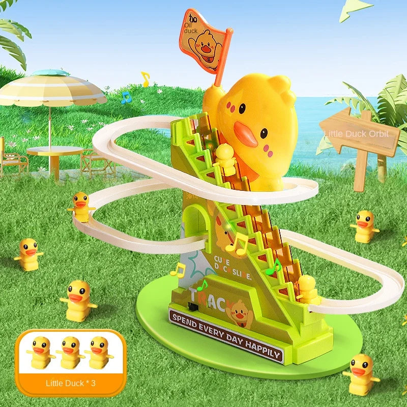 Stair Climbing Ducks Toy
