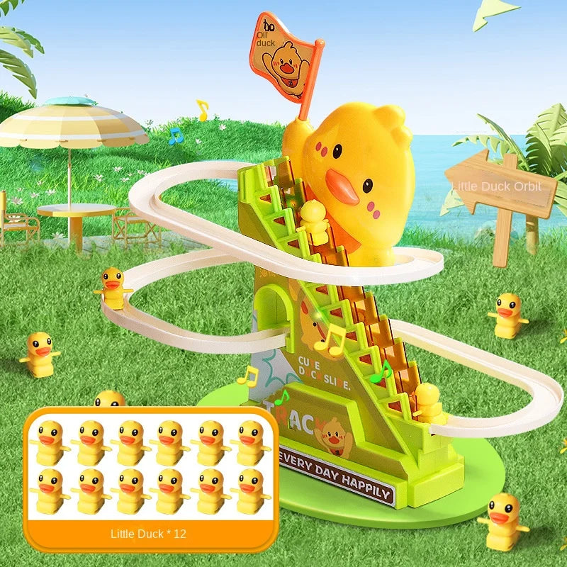 Stair Climbing Ducks Toy