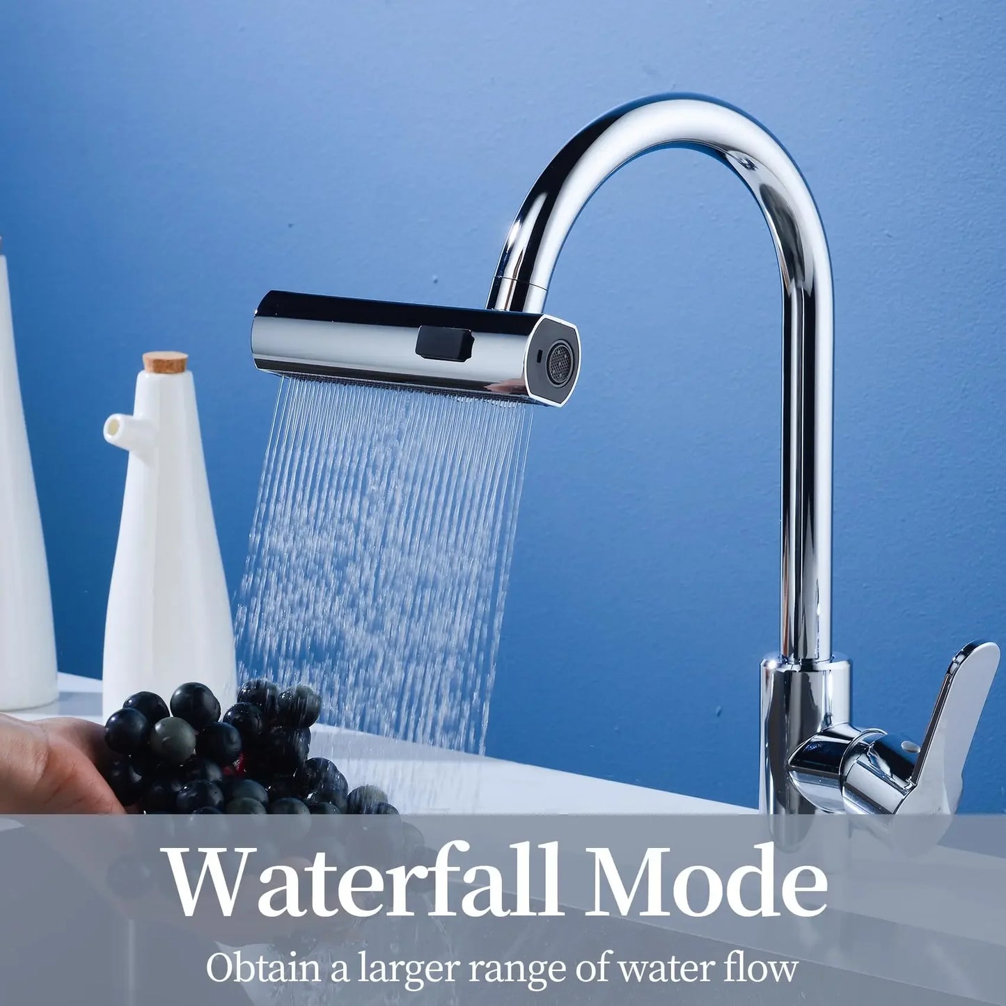 3 in 1 Waterfall Faucet Adapter