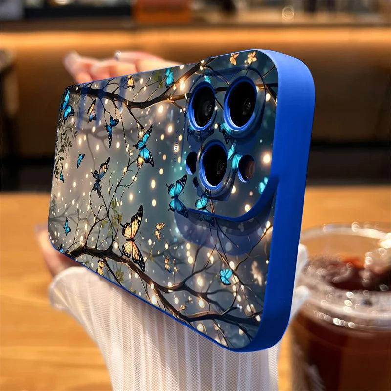 Dreamy Fantasy Butterfly Pattern Phone Case for iPhone
