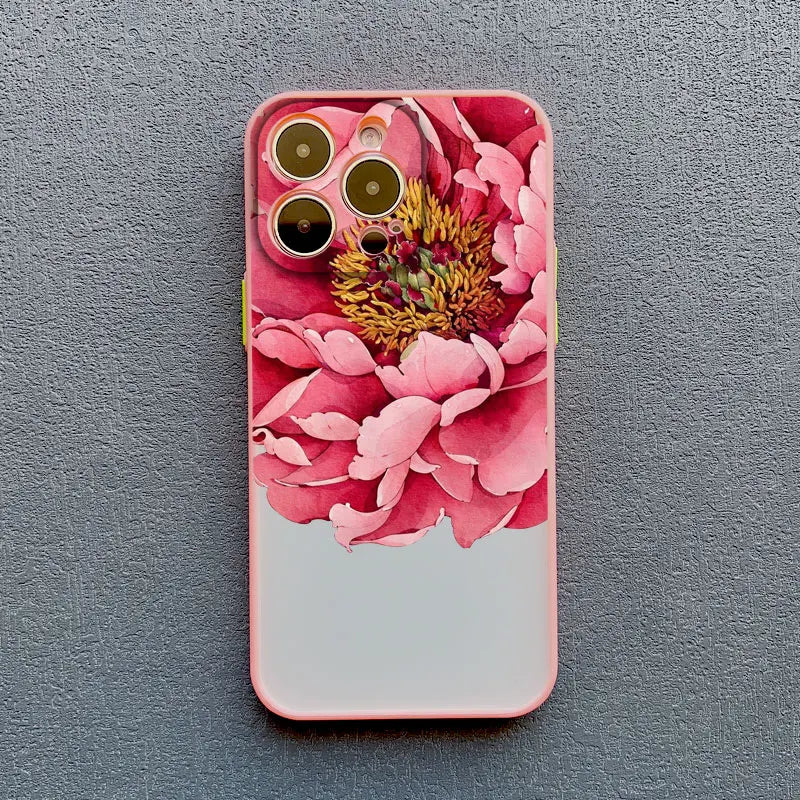 Vintage Flower Phone Case For iPhone