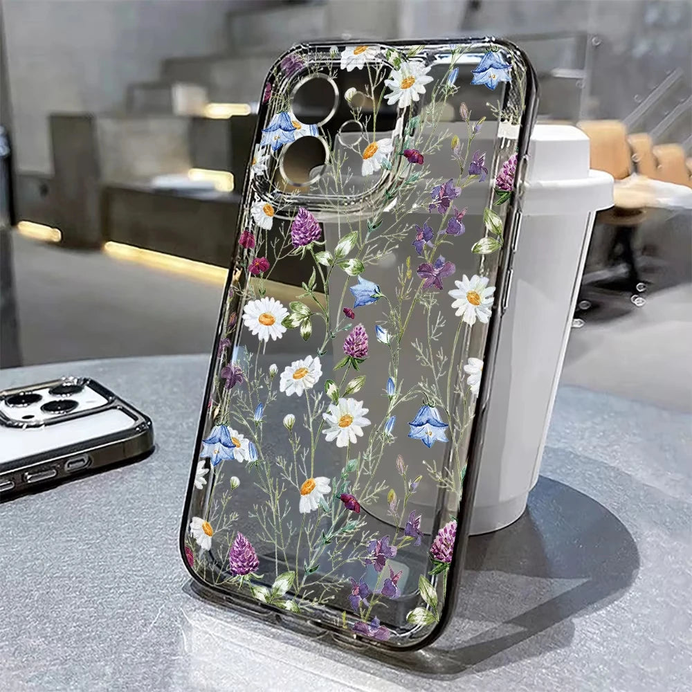 Flower Phone Case For iPhone