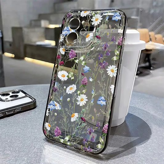 Flower Phone Case For iPhone