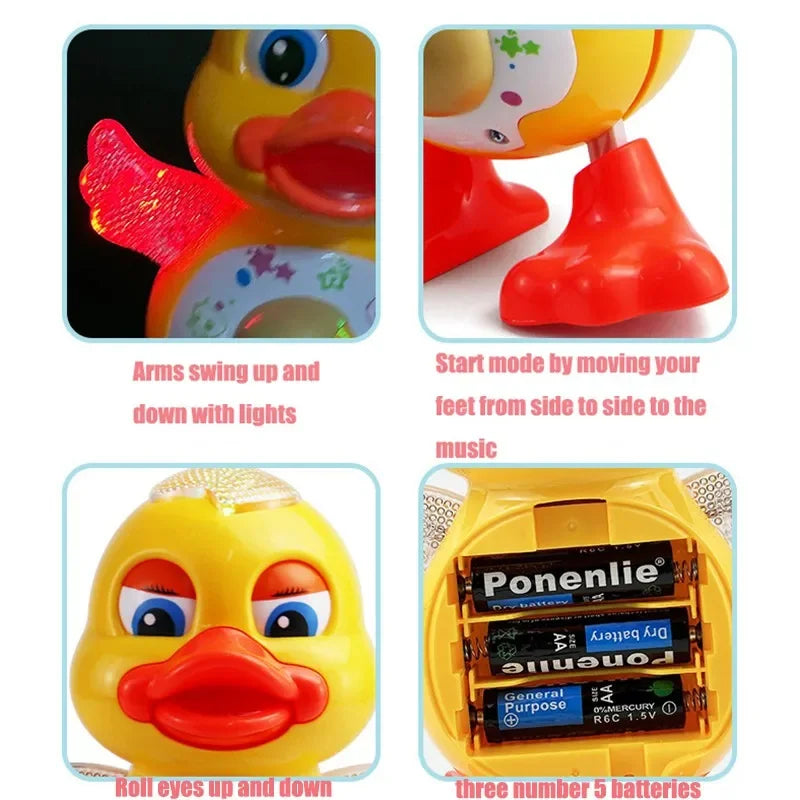 Electric Dancing Duck Toy