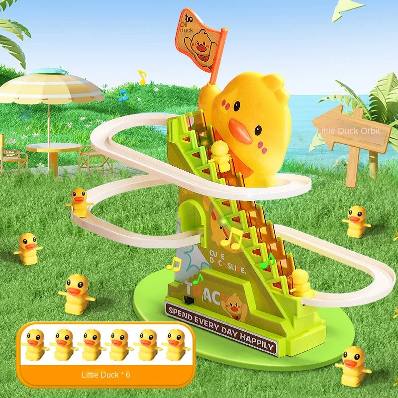 Stair Climbing Ducks Toy
