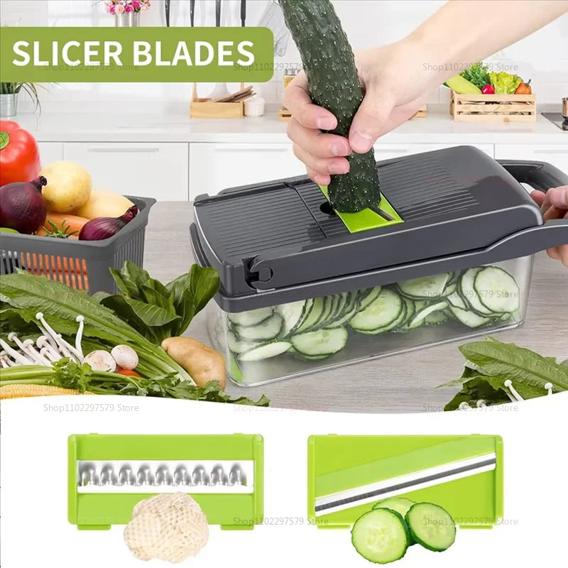 Multifunctional Portable Kitchen Chopper